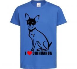 Дитяча футболка I love chihuahua Дитяча футболка I love chihuahua