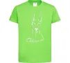 Детская футболка Doberman White Лаймовый фото