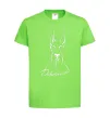 Детская футболка Doberman White Лаймовый фото