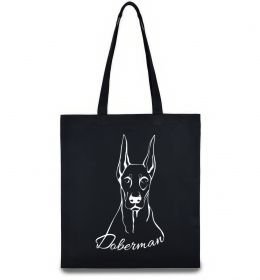 Еко-сумка Doberman White