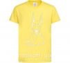 Дитяча футболка Doberman White Лимонний фото
