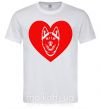 Чоловіча футболка Love Husky Білий фото