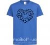 Детская футболка Love Shiba Inu Ярко-синий фото