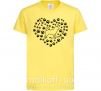Дитяча футболка Love Shiba Inu Лимонний фото