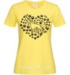 Женская футболка Love Setter Лимонный фото