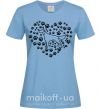 Жіноча футболка Love Setter Блакитний фото