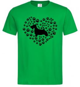 Мужская футболка Love scotch terrier
