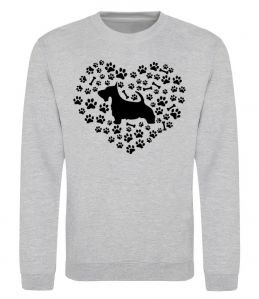 Світшот Love scotch terrier