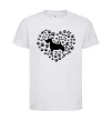 Дитяча футболка Love scotch terrier Білий фото
