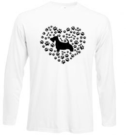 Лонгслив Love scotch terrier