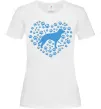 Жіноча футболка Love retriever Білий фото