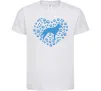 Дитяча футболка Love retriever Білий фото