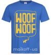 Мужская футболка Woof woof Ярко-синий фото