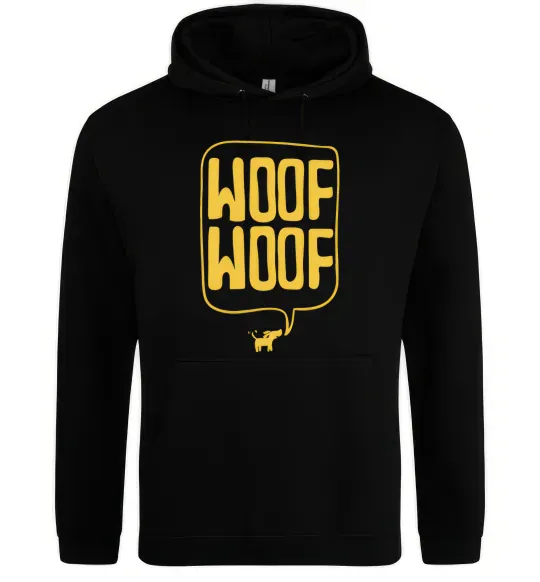 Жіноча толстовка (худі) Woof woof Чорний фото