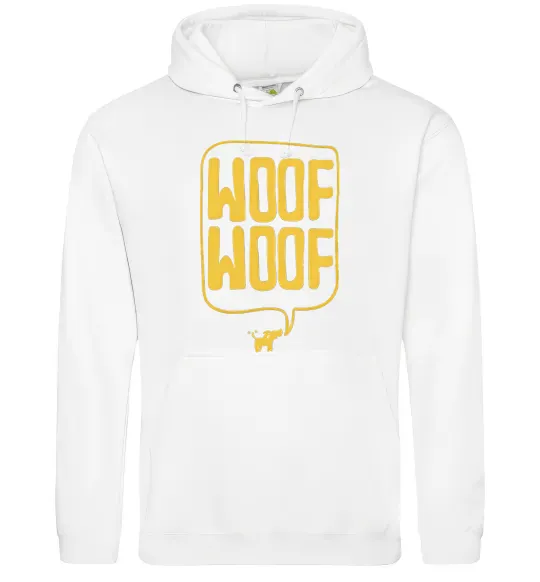 Жіноча толстовка (худі) Woof woof Білий фото
