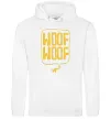 Жіноча толстовка (худі) Woof woof Білий фото