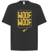Футболка Оверсайз Woof woof Чорний Футболка Оверсайз Woof woof Чорний фото
