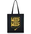 Еко-сумка Woof woof Чорний Еко-сумка Woof woof Чорний фото