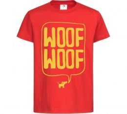Дитяча футболка Woof woof Дитяча футболка Woof woof