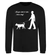 Світшот All you need is love and dog Чорний фото