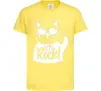 Детская футболка Dog let's rock Лимонный фото