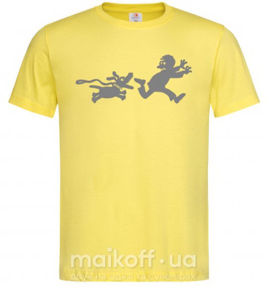 Мужская футболка Любимая собака Лимонный фото