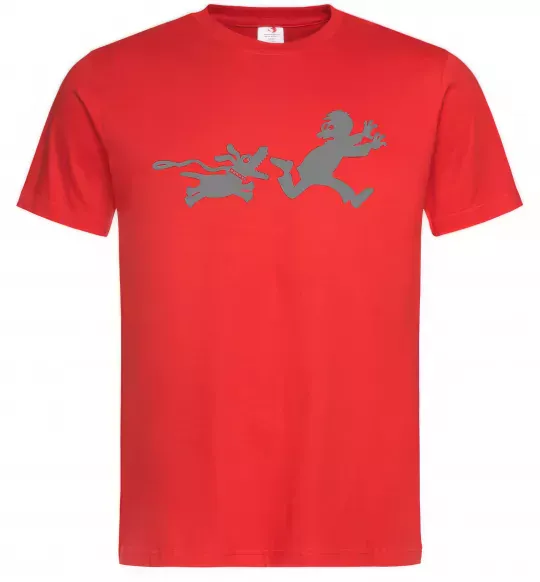 Чоловіча футболка Улюблена собака Червоний фото