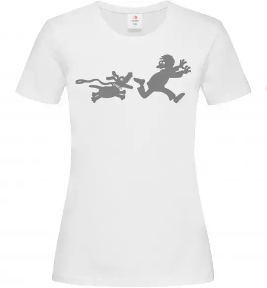 Жіноча футболка Улюблена собака Білий фото