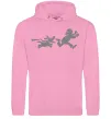 Женская толстовка (худи) Улюблена собака Розовый фото