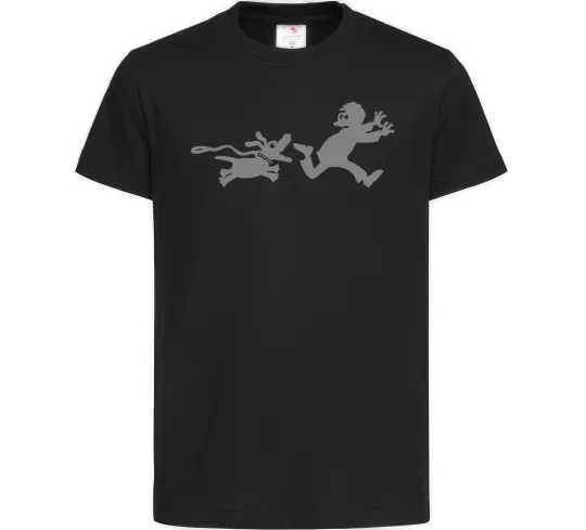 Дитяча футболка Улюблена собака Чорний фото