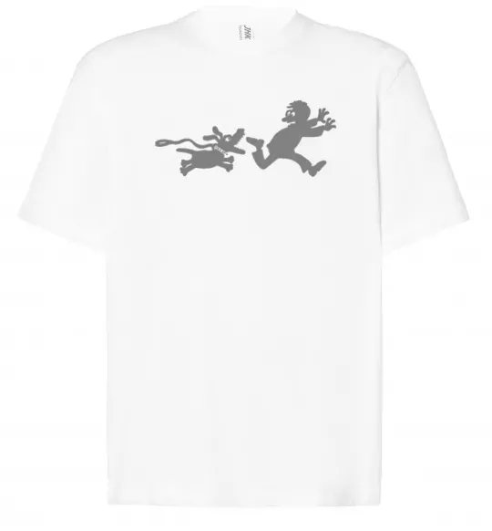 Футболка Оверсайз Улюблена собака Белый фото