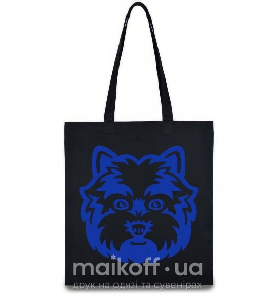 Еко-сумка West Highland Terrier Чорний фото
