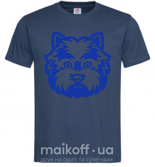 Чоловіча футболка West Highland Terrier Темно-синій фото