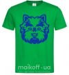 Мужская футболка West Highland Terrier Зеленый фото