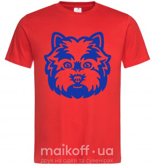Чоловіча футболка West Highland Terrier Червоний фото
