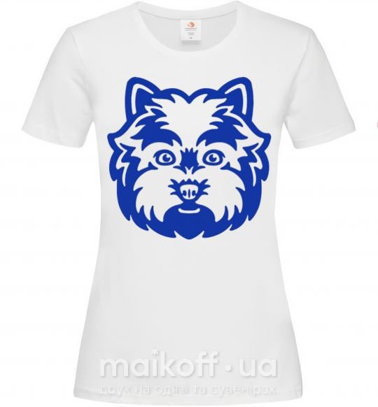 Женская футболка West Highland Terrier Белый фото