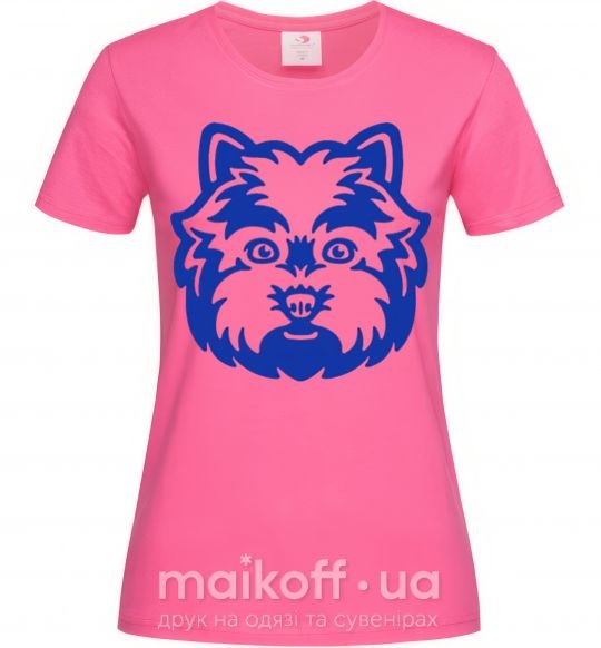 Женская футболка West Highland Terrier Ярко-розовый фото