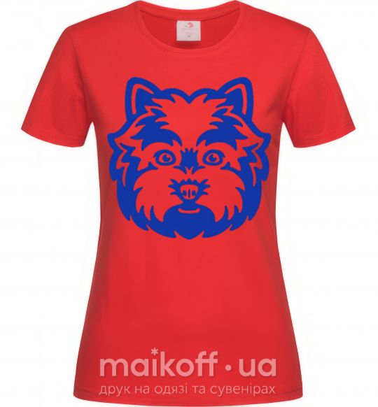 Женская футболка West Highland Terrier Красный фото