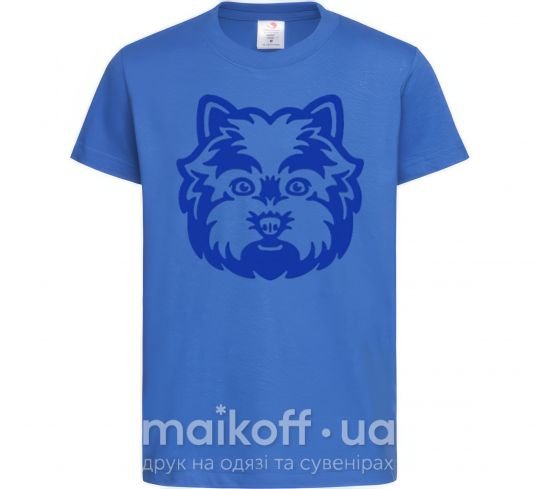Дитяча футболка West Highland Terrier Яскраво-синій фото