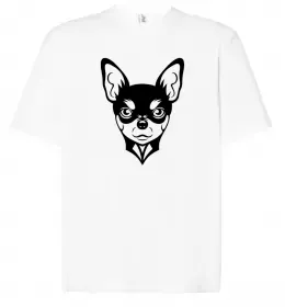 Футболка Оверсайз Улюблена собака Белый фото
