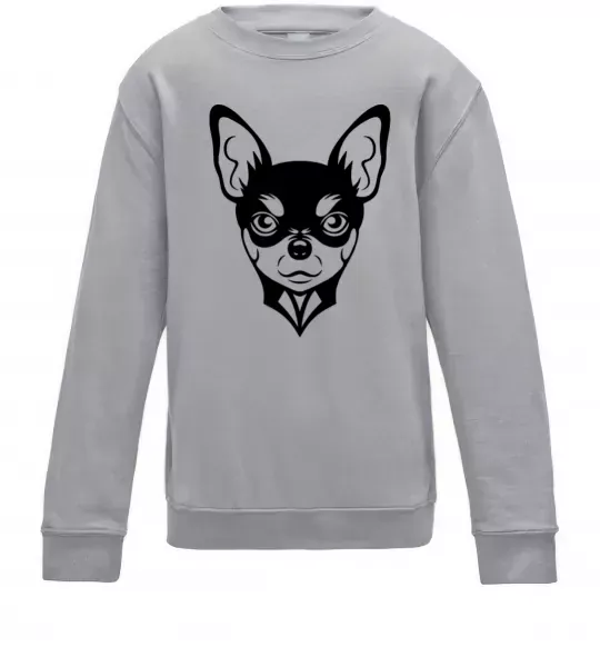 Дитячий світшот Чихуахуа Сірий меланж фото