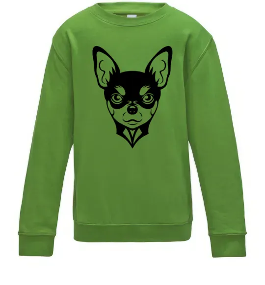 Дитячий світшот Чихуахуа Лаймовий фото