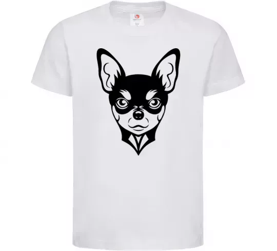 Дитяча футболка Чихуахуа Білий фото