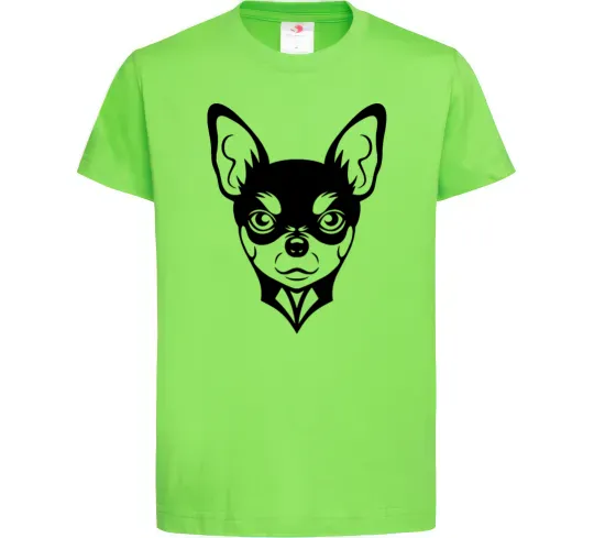 Дитяча футболка Чихуахуа Лаймовий фото