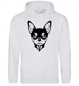 Мужская толстовка (худи) Улюблена собака Черный фото