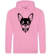 Жіноча толстовка (худі) Чихуахуа Рожевий фото