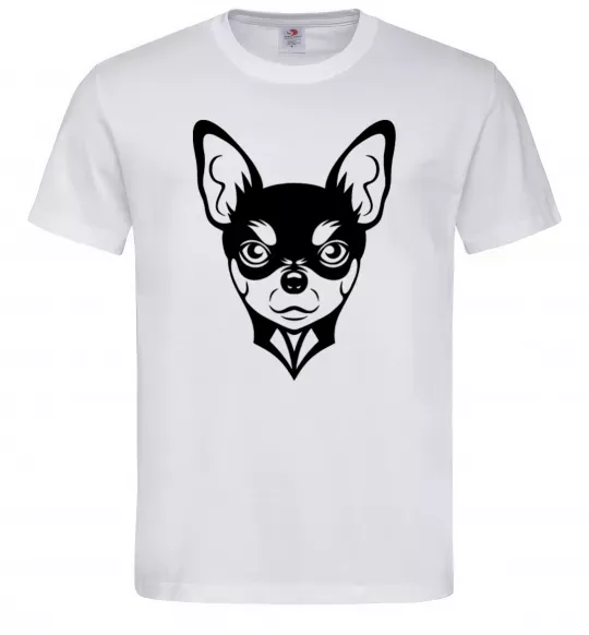 Мужская футболка Чихуахуа Белый фото
