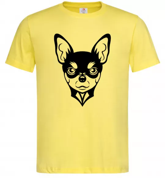 Мужская футболка Чихуахуа Лимонный фото