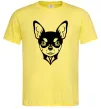 Мужская футболка Чихуахуа Лимонный фото