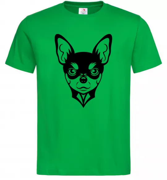 Мужская футболка Чихуахуа Зеленый фото